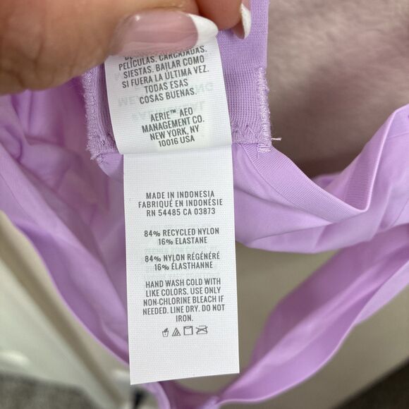 Smoothez by Aerie Bra Beige Full Coverage Unlined Underwire 36C  Purple New - Picture 5 of 7